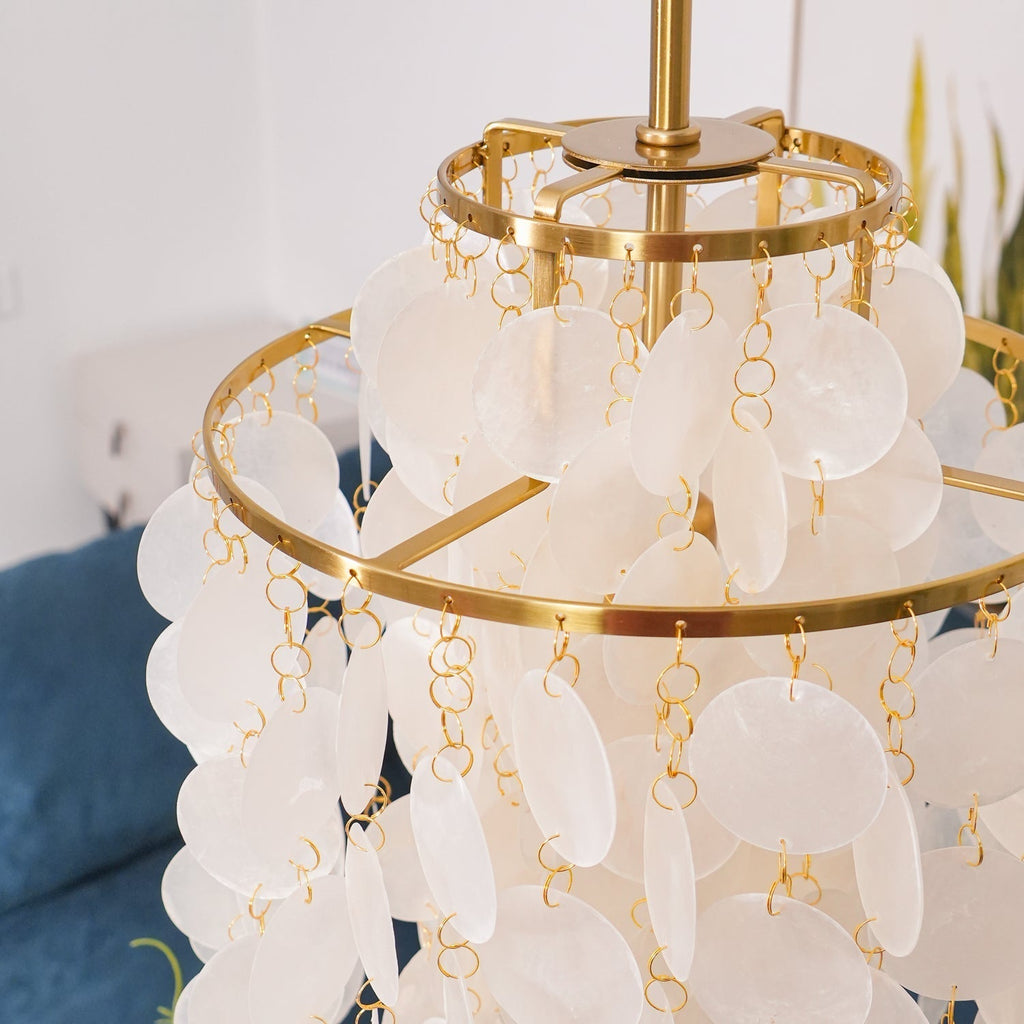 Ilmarelle Shell Chandelier-Moonnatur