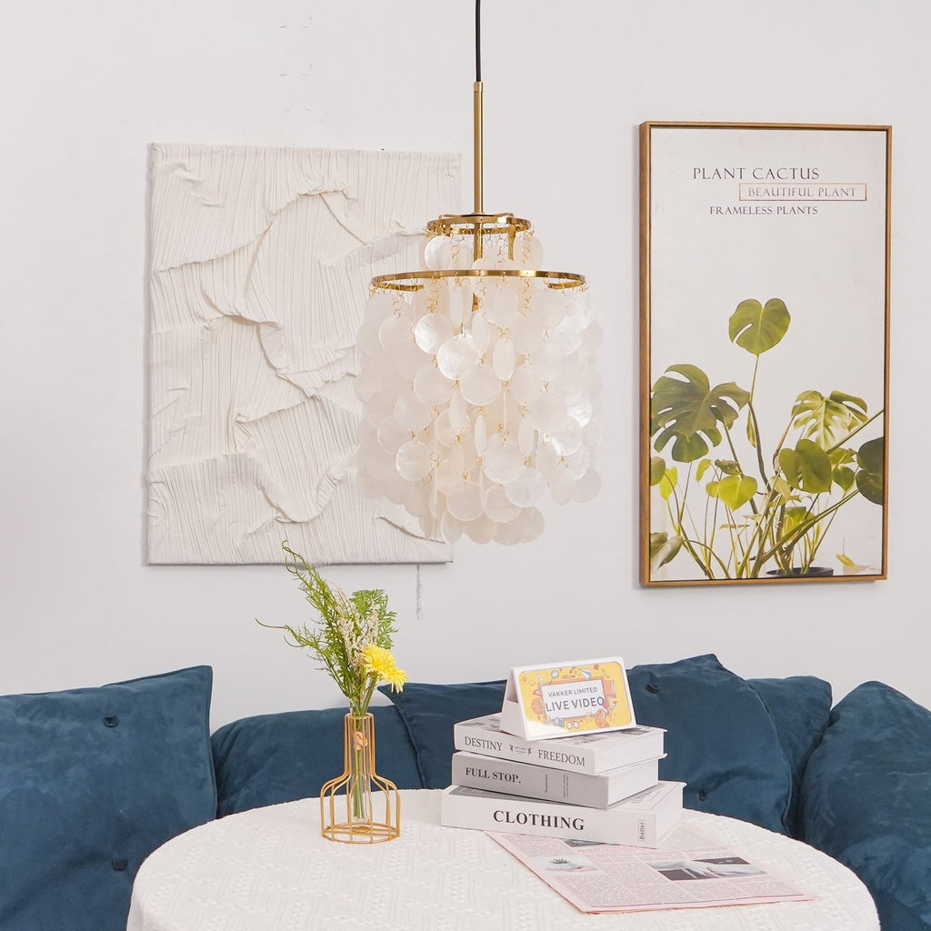 Ilmarelle Shell Chandelier-Moonnatur