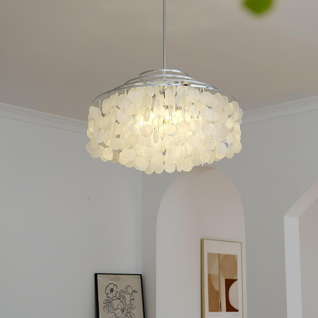 Faravel Shell Chandelier-Moonnatur