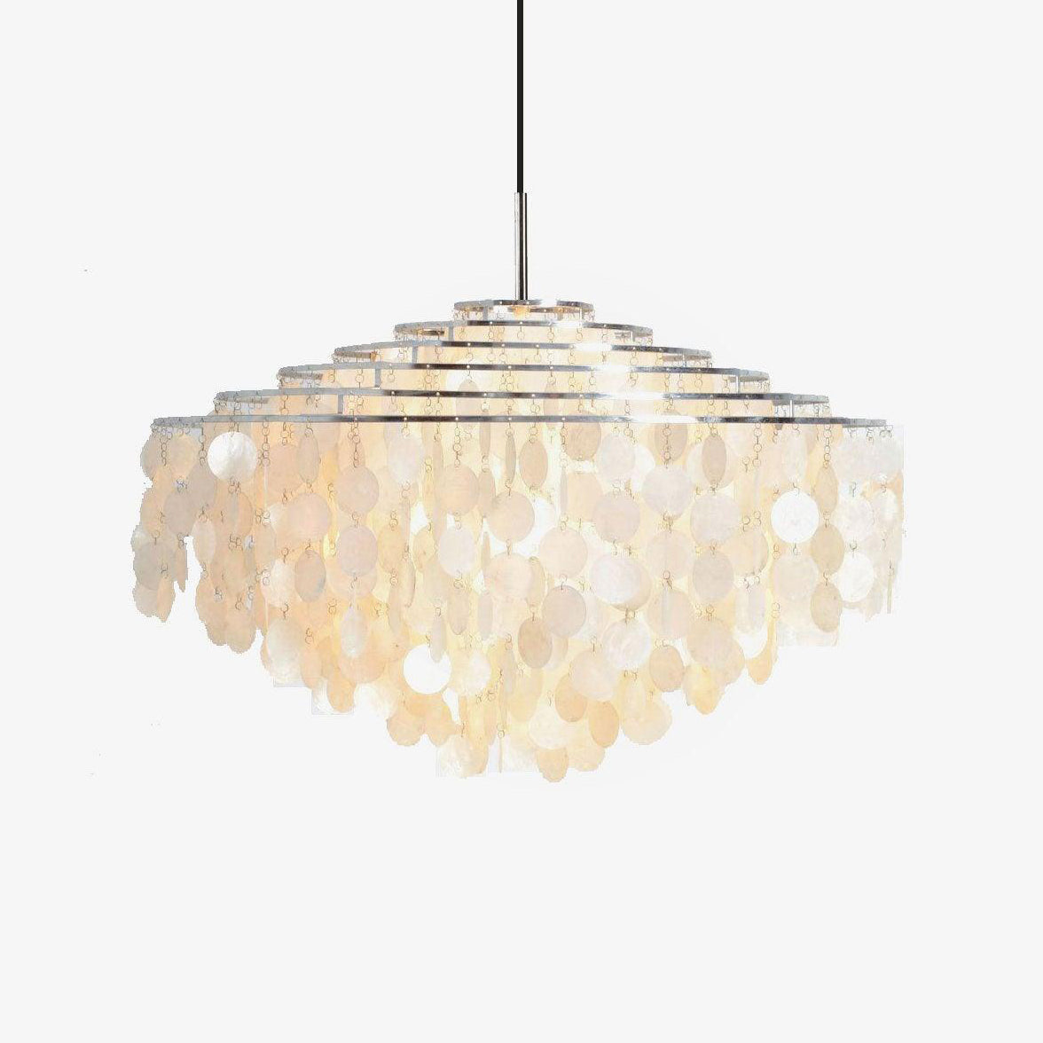 Ilmarelle Shell Chandelier-Moonnatur