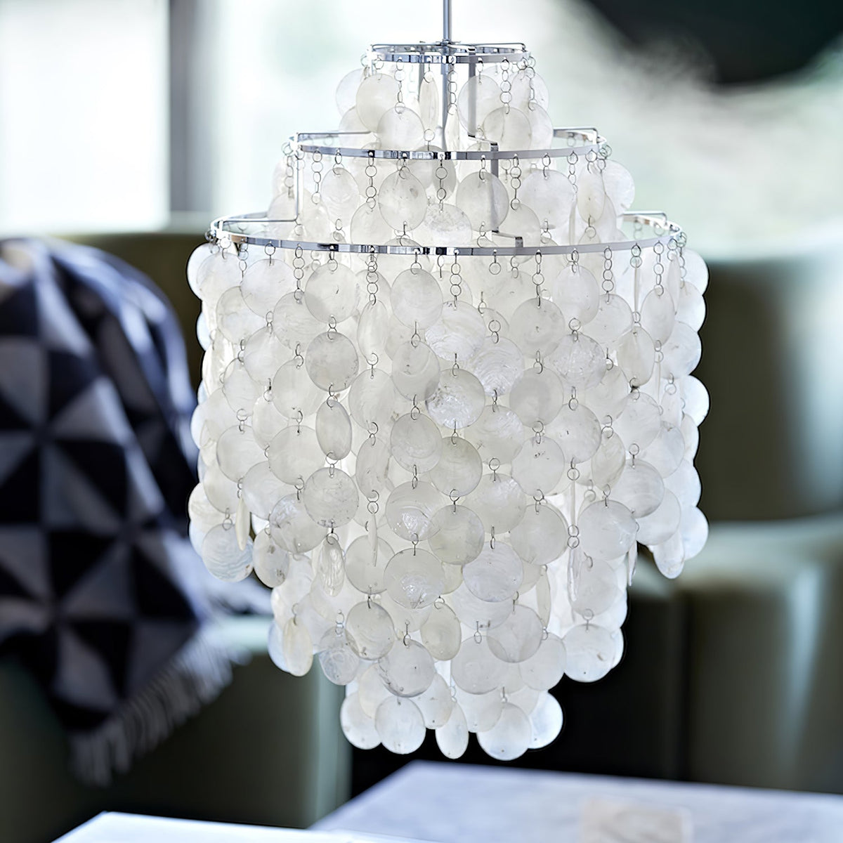 Ilmarelle Shell Chandelier-Moonnatur
