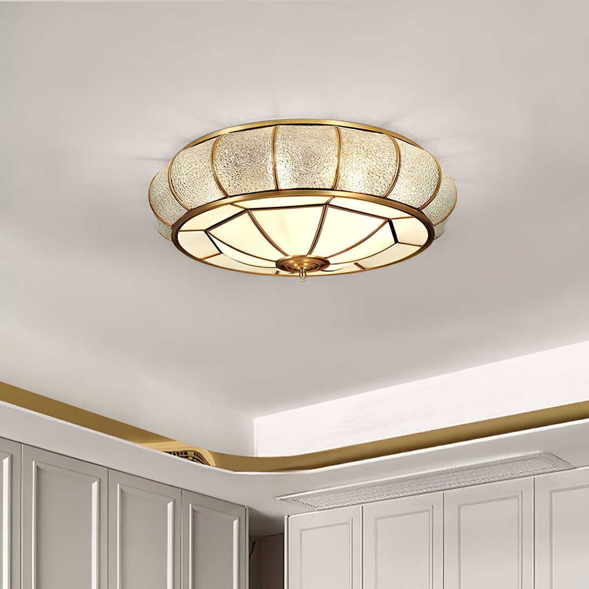 Rhodenera Glass Ceiling Light-Moonnatur
