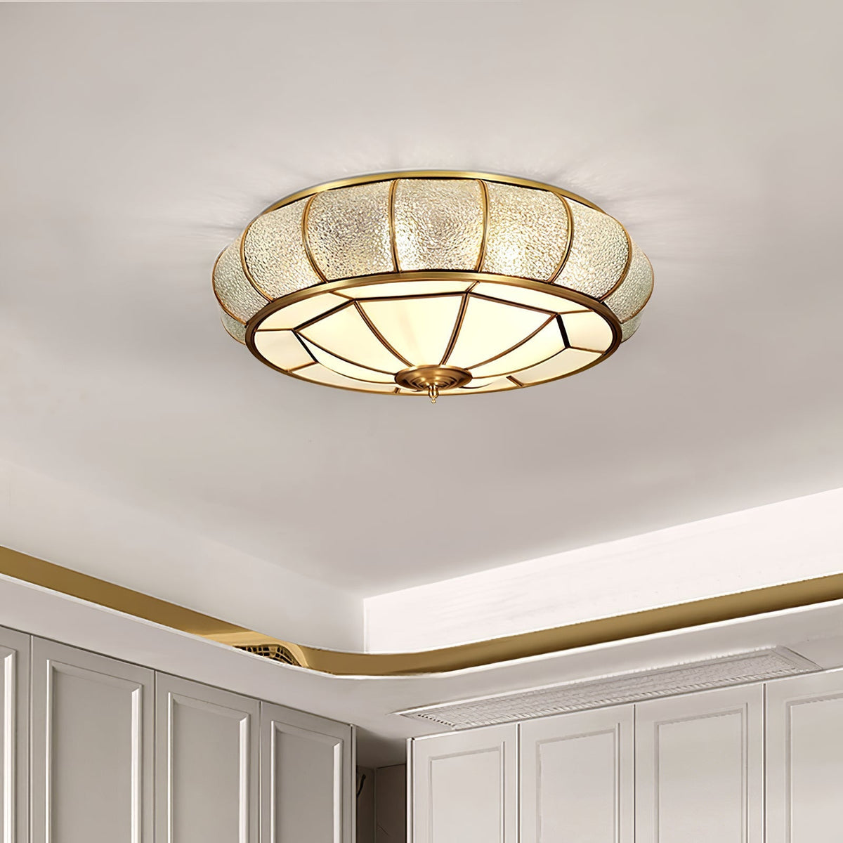 Rhodenera Glass Ceiling Light-Moonnatur