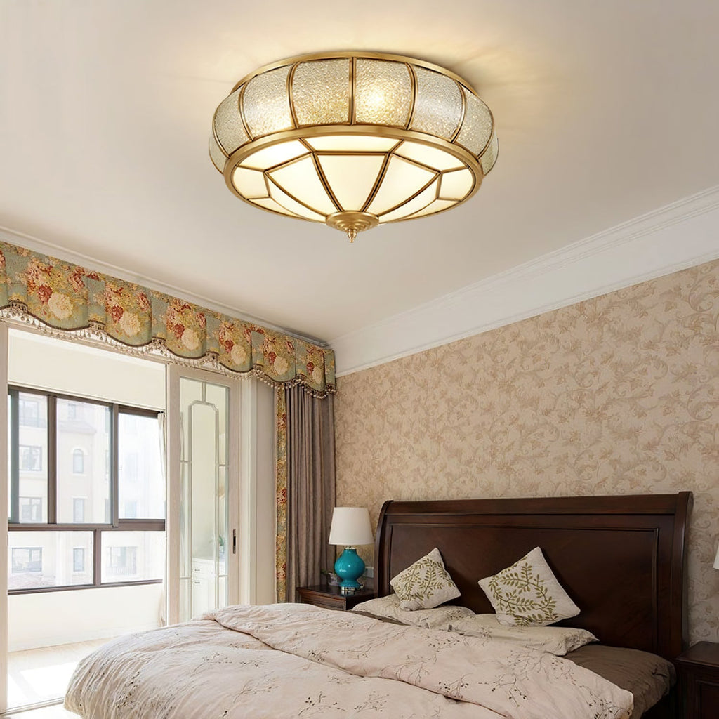 Rhodenera Glass Ceiling Light-Moonnatur