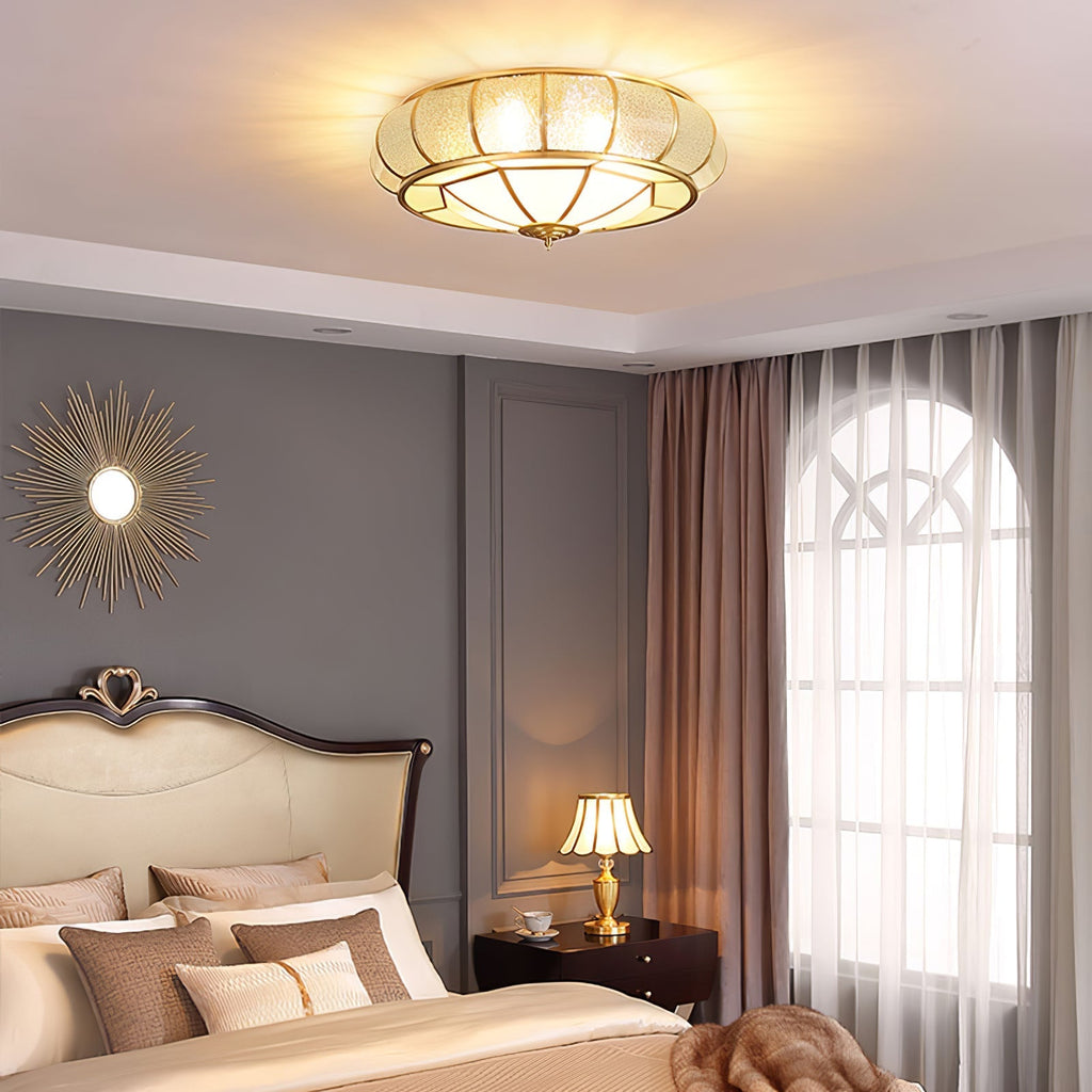 Rhodenera Glass Ceiling Light-Moonnatur