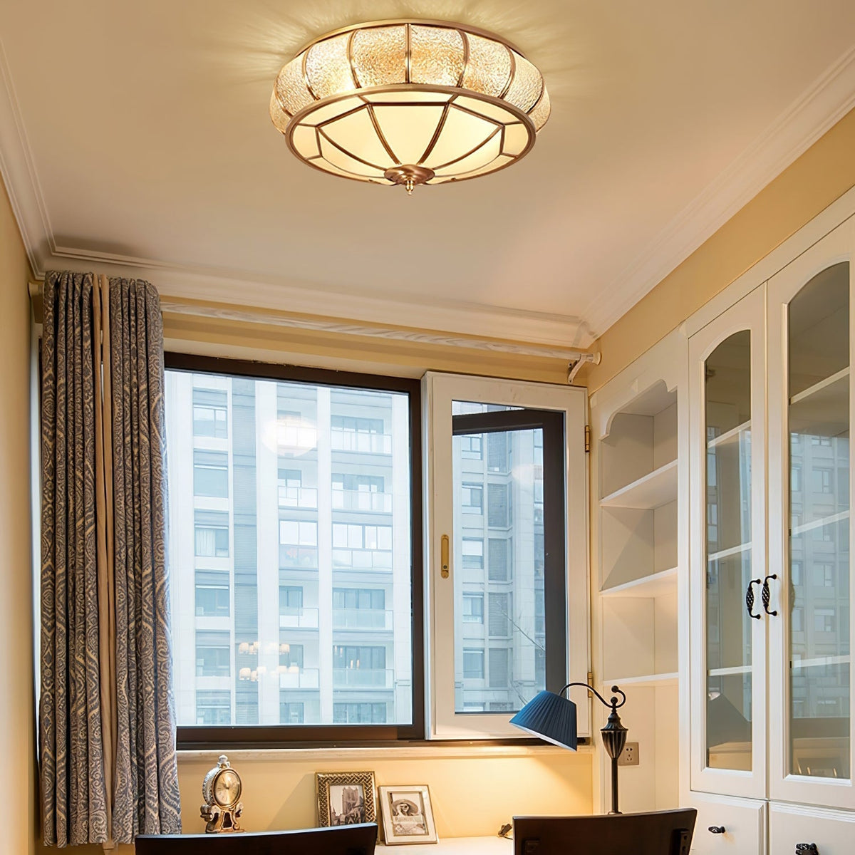 Rhodenera Glass Ceiling Light-Moonnatur