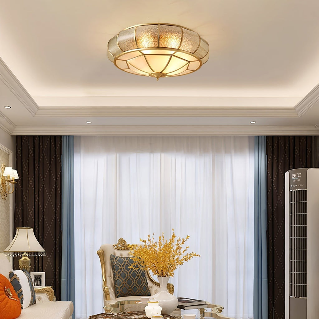 Rhodenera Glass Ceiling Light-Moonnatur