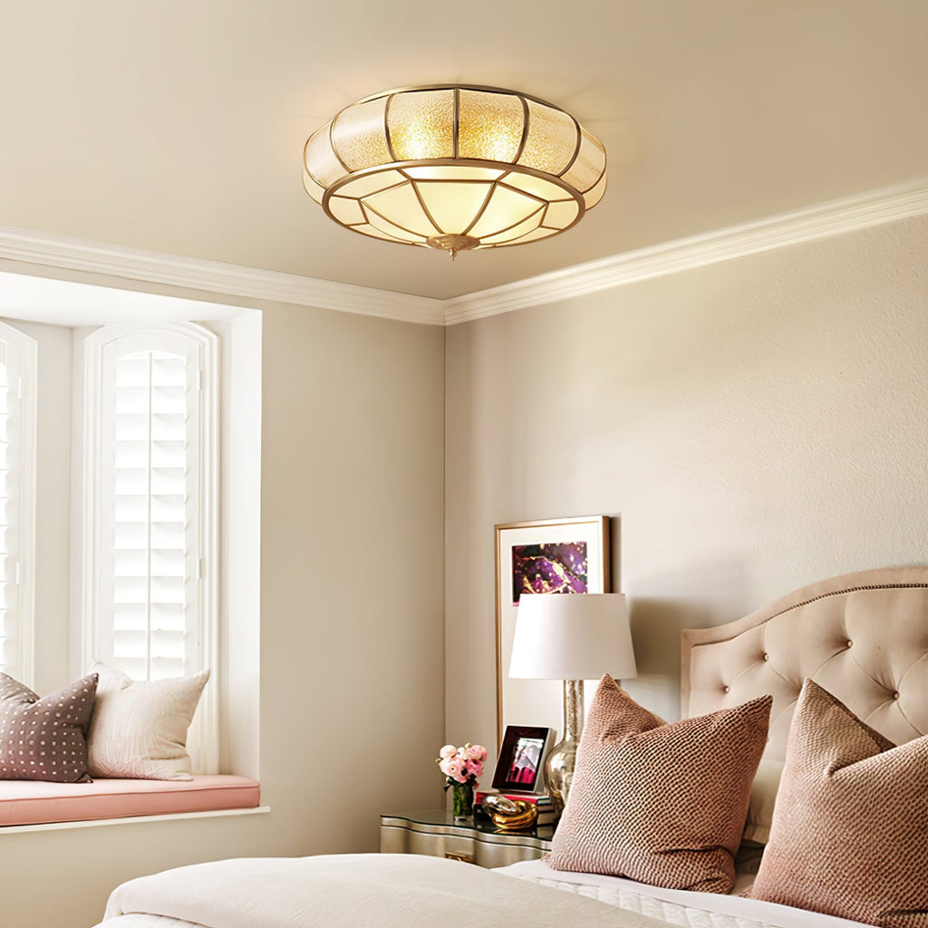 Rhodenera Glass Ceiling Light-Moonnatur