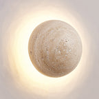 Aberfern Travertine Wall Light-Moonnatur
