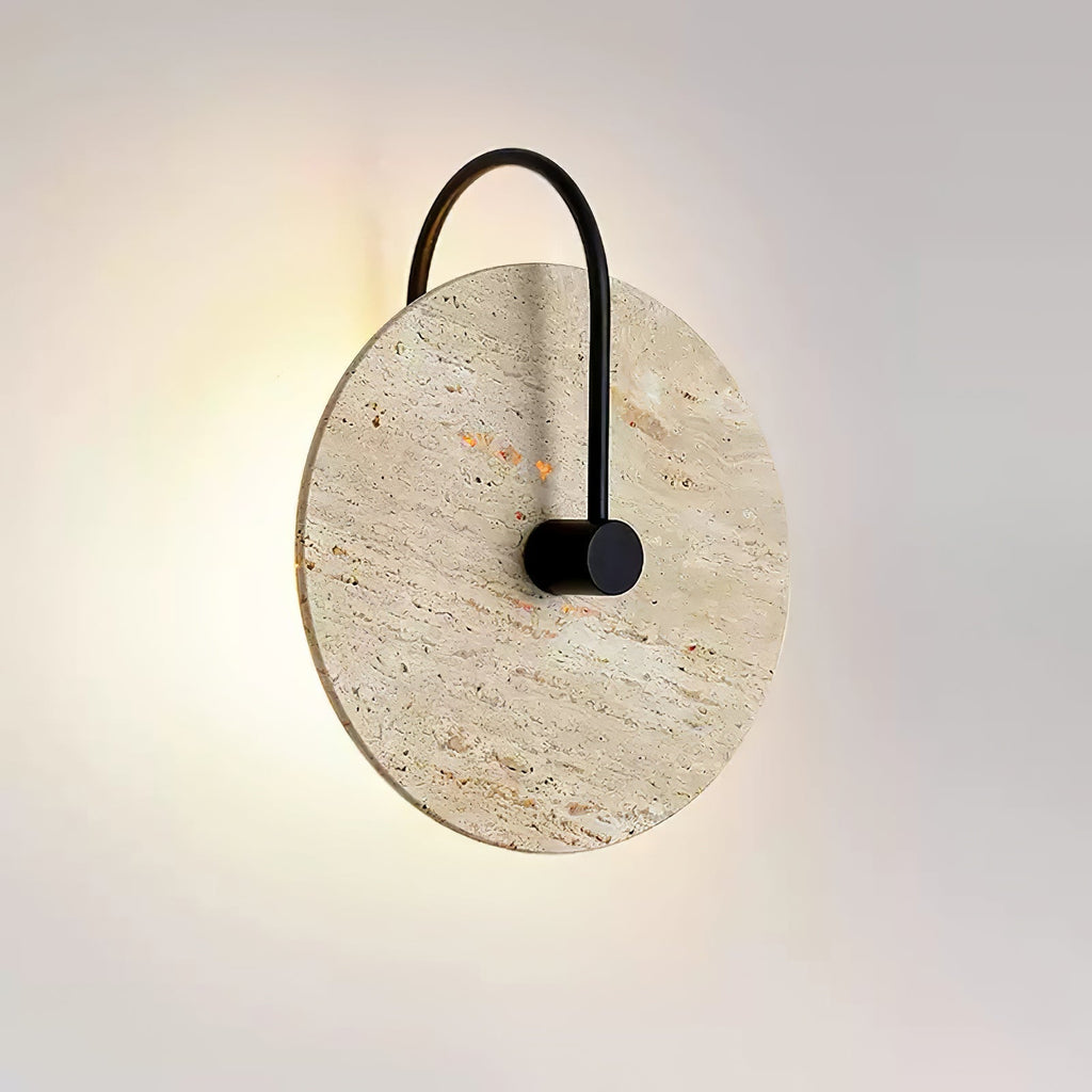 Zorrenbrook Travertine Wall Light-Moonnatur