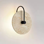 Zorrenbrook Travertine Wall Light-Moonnatur