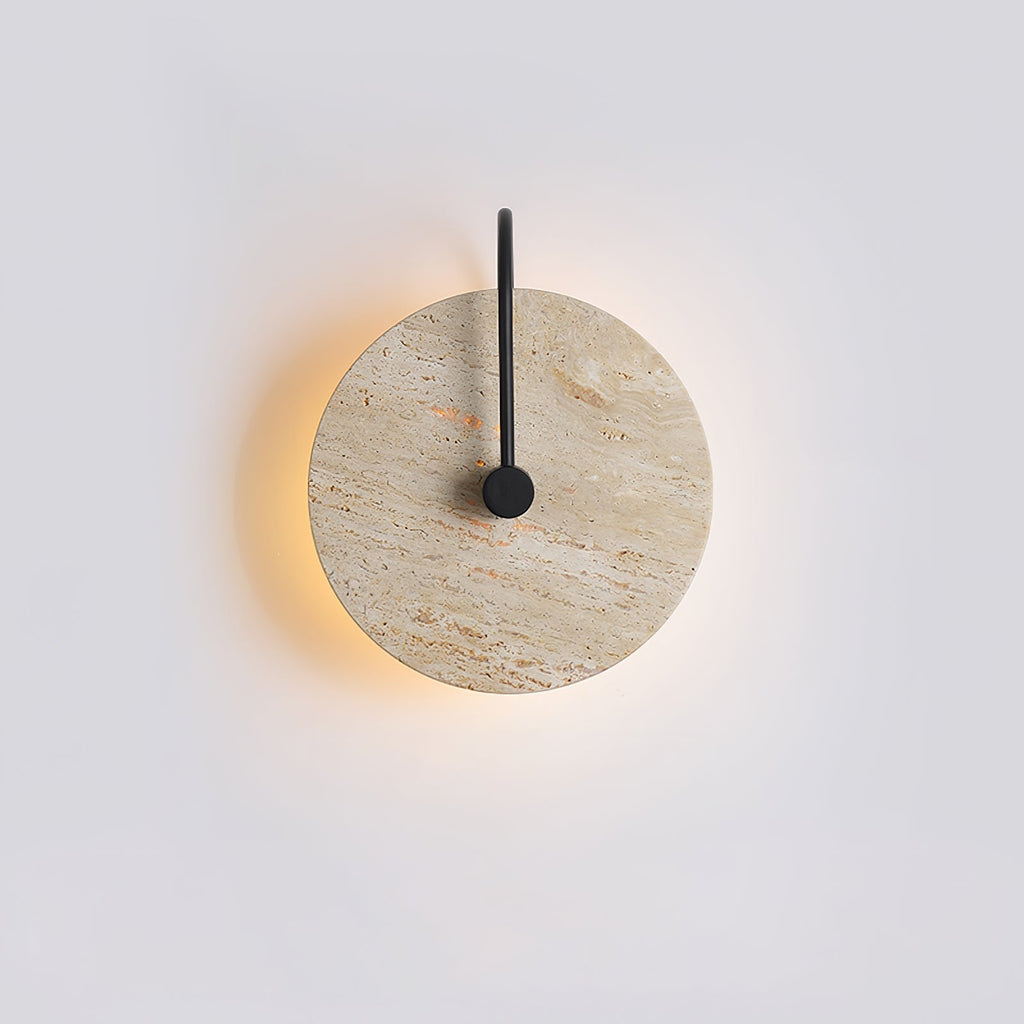 Zorrenbrook Travertine Wall Light-Moonnatur