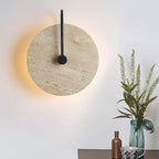 Zorrenbrook Travertine Wall Light-Moonnatur