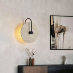 Zorrenbrook Travertine Wall Light-Moonnatur