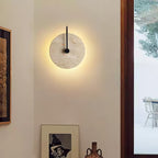 Zorrenbrook Travertine Wall Light-Moonnatur