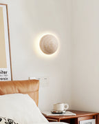 Aberfern Travertine Wall Light-Moonnatur