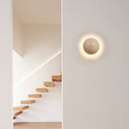 Aberfern Travertine Wall Light-Moonnatur