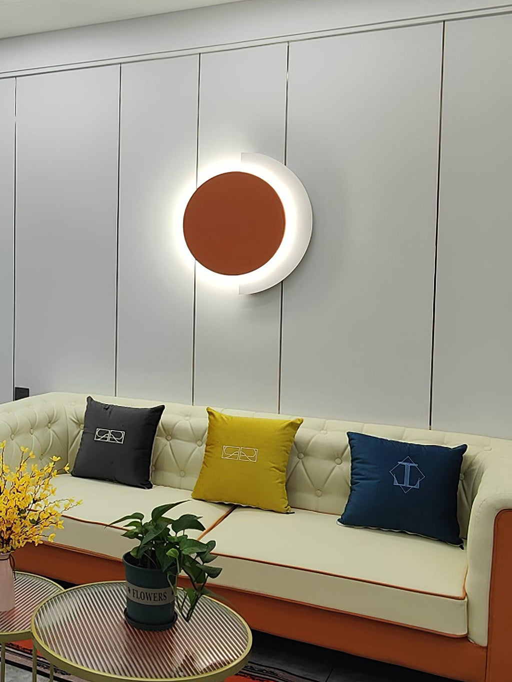 Everenna Acrylic Wall Light-Moonnatur