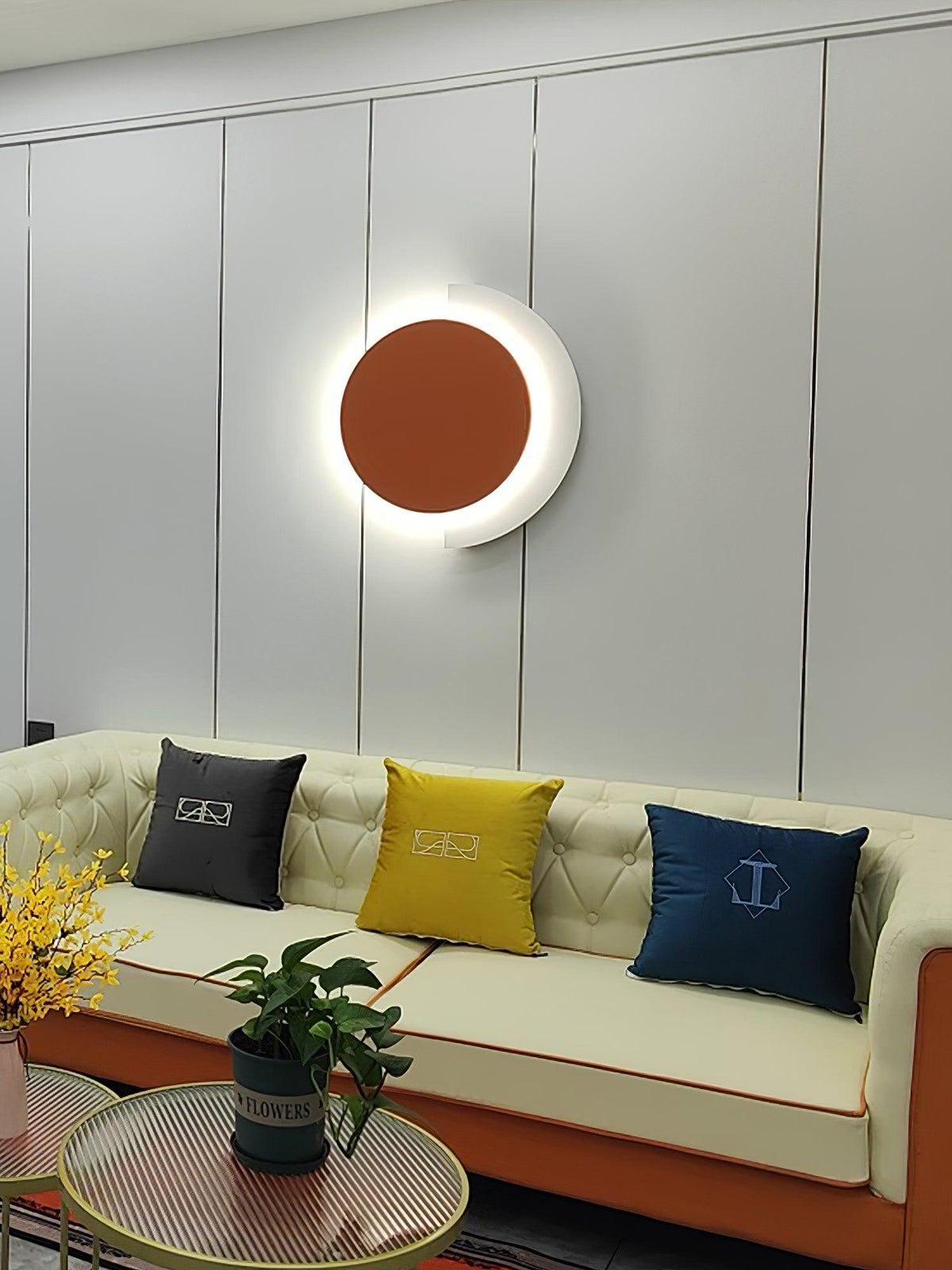 Everenna Acrylic Wall Light-Moonnatur