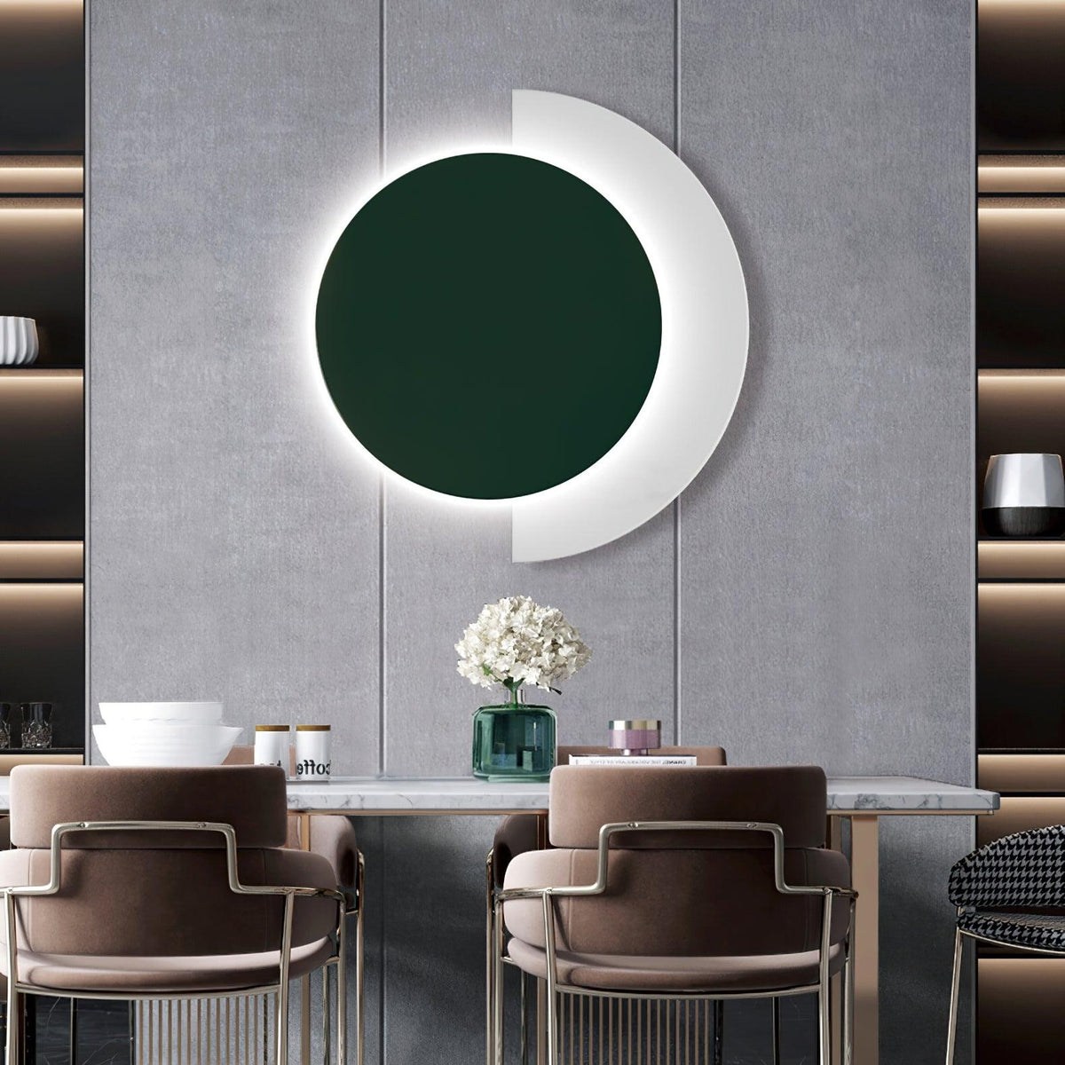 Everenna Acrylic Wall Light-Moonnatur