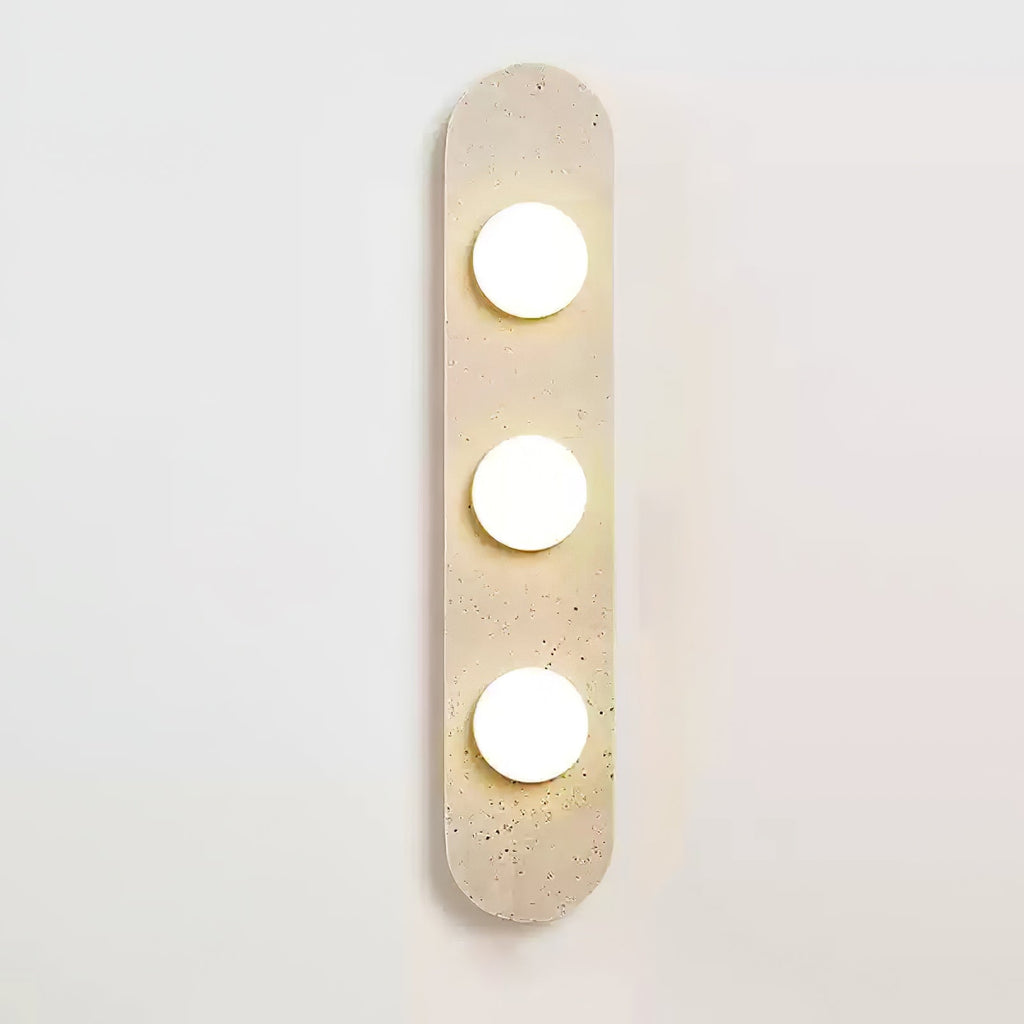 Yarrelcove Travertine Wall Light-Moonnatur