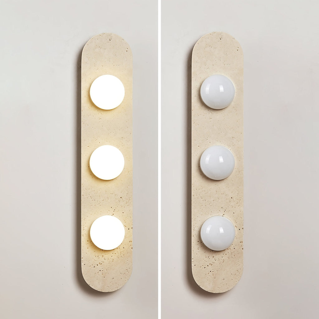 Yarrelcove Travertine Wall Light-Moonnatur