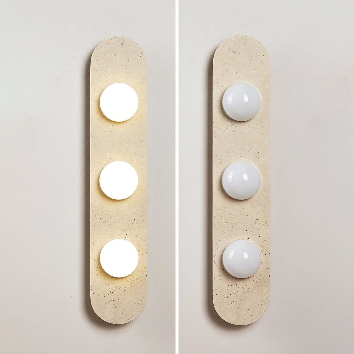 Yarrelcove Travertine Wall Light-Moonnatur
