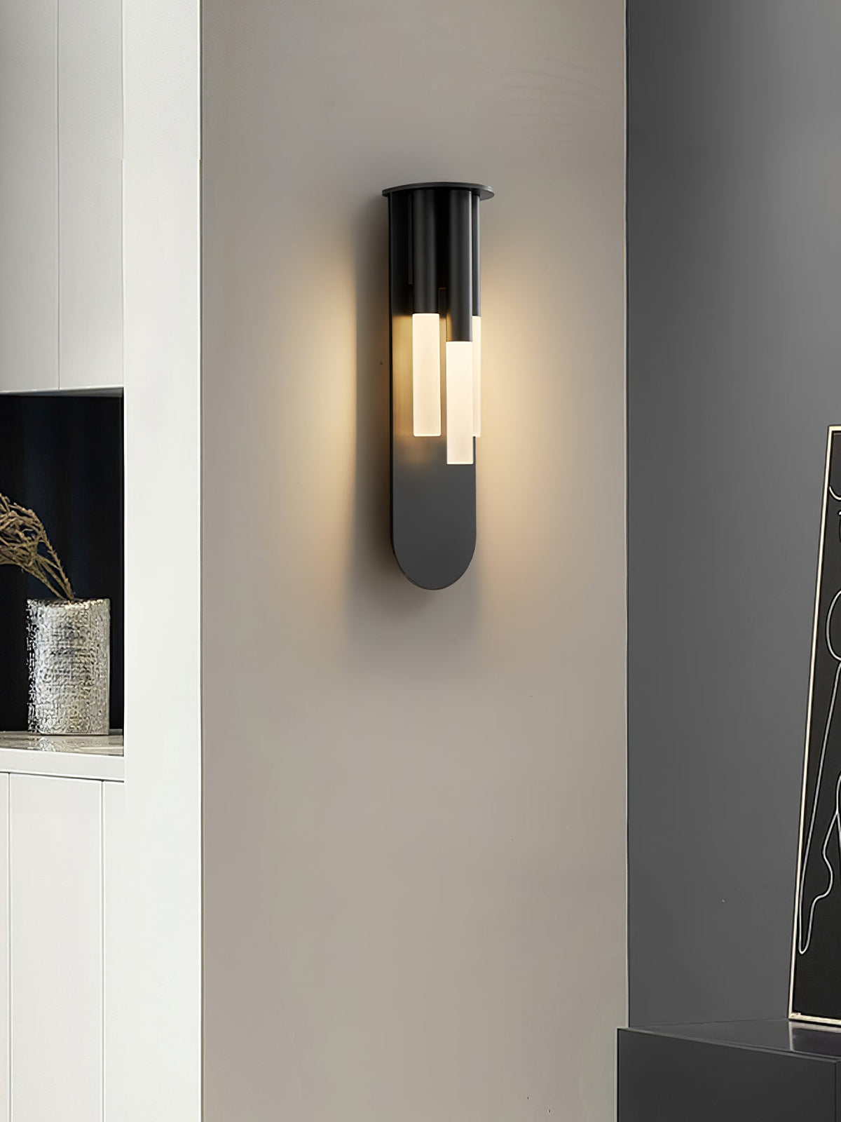 Cardenwyn Acrylic Wall Light-Moonnatur
