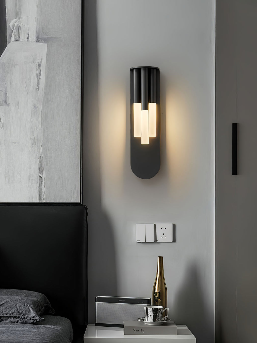 Cardenwyn Acrylic Wall Light-Moonnatur