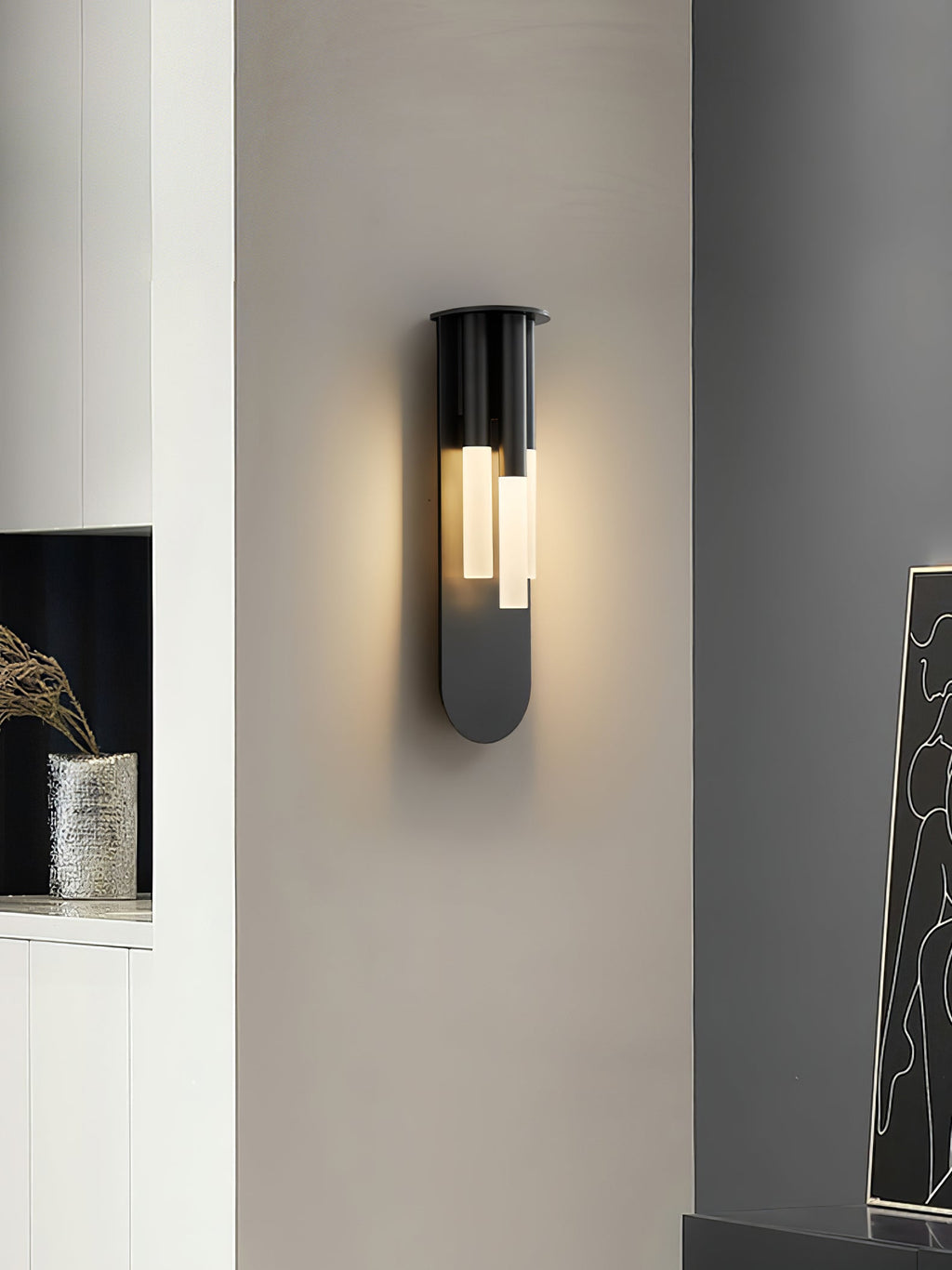 Cardenwyn Acrylic Wall Light-Moonnatur