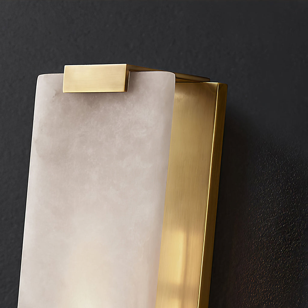 Yardenden Alabaster Wall Light-Moonnatur