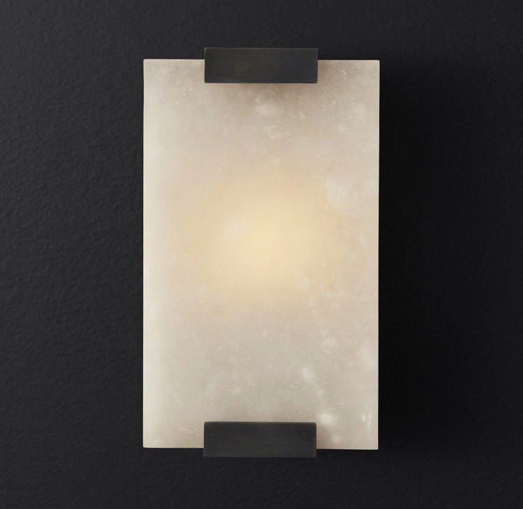 Yardenden Alabaster Wall Light-Moonnatur