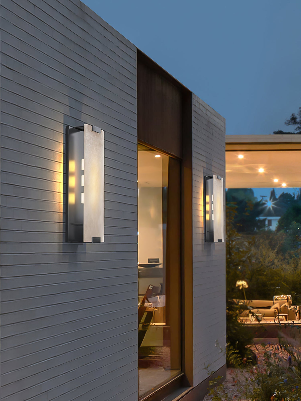 Yardenden Alabaster Wall Light-Moonnatur