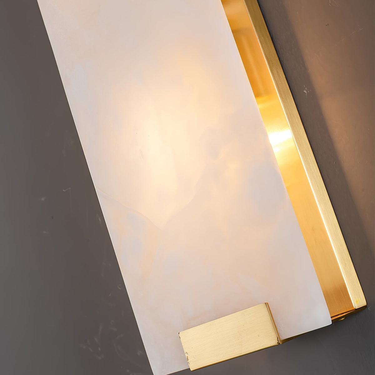 Yardenden Alabaster Wall Light-Moonnatur