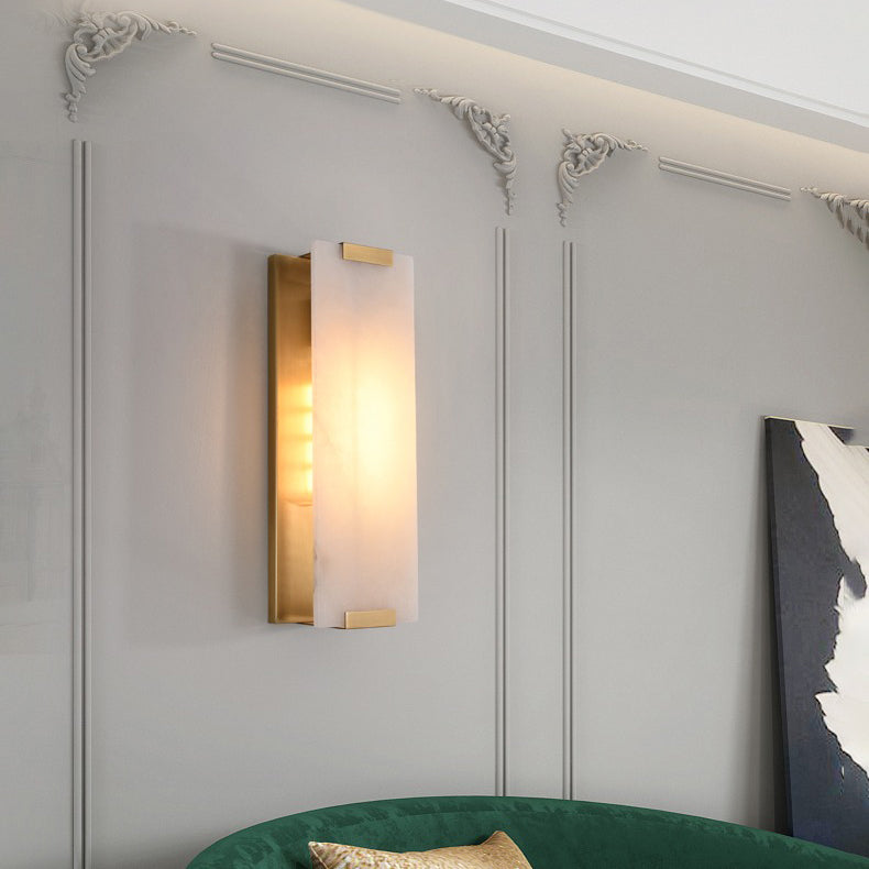 Yardenden Alabaster Wall Light-Moonnatur