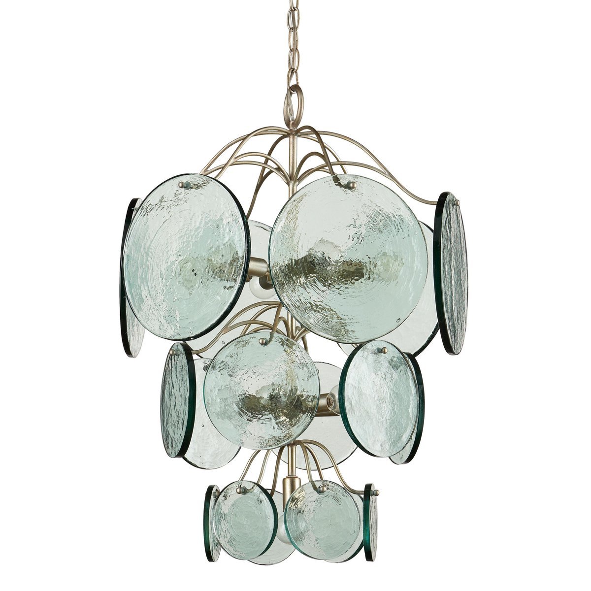 Carnelwren Glass Chandelier-Moonnatur