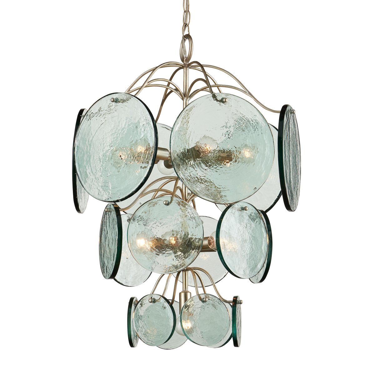 Carnelwren Glass Chandelier-Moonnatur