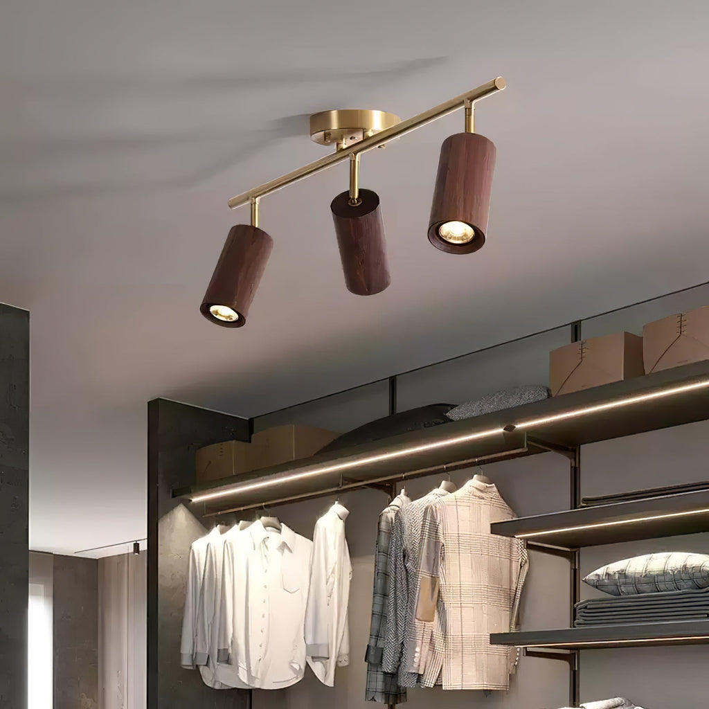 Garrowella Wood Ceiling Light-Moonnatur