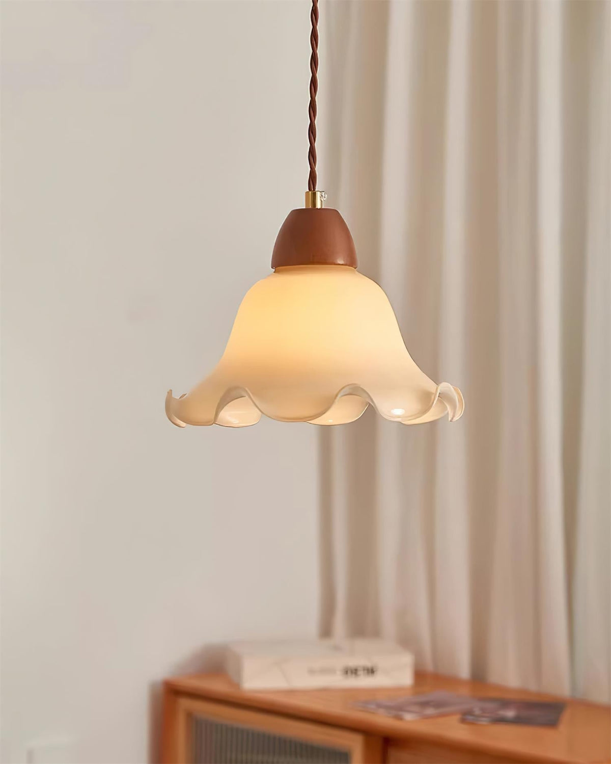 Lorrenena Glass Pendant Light-Moonnatur