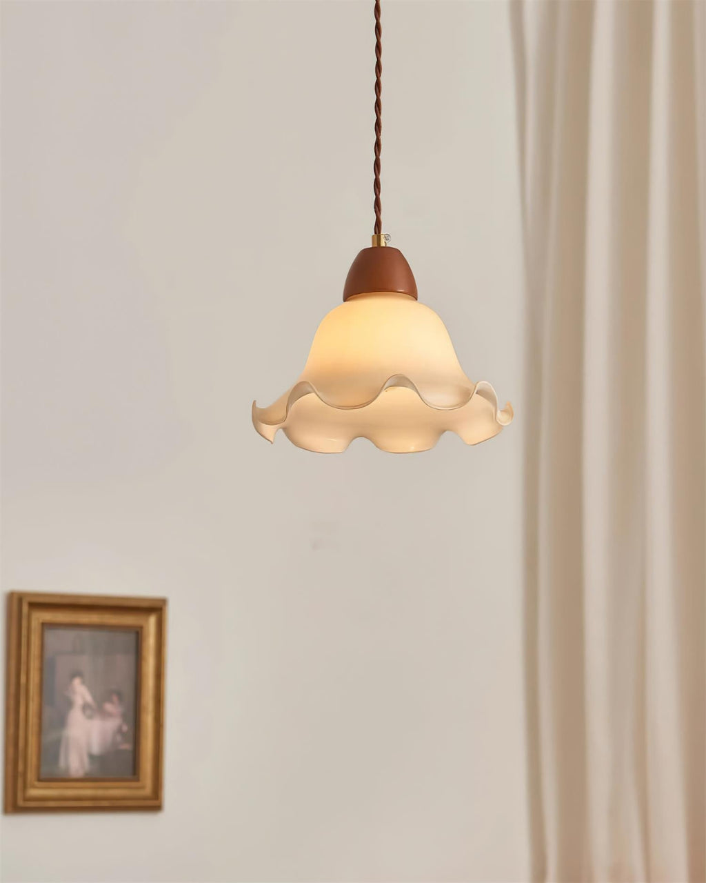Lorrenena Glass Pendant Light-Moonnatur