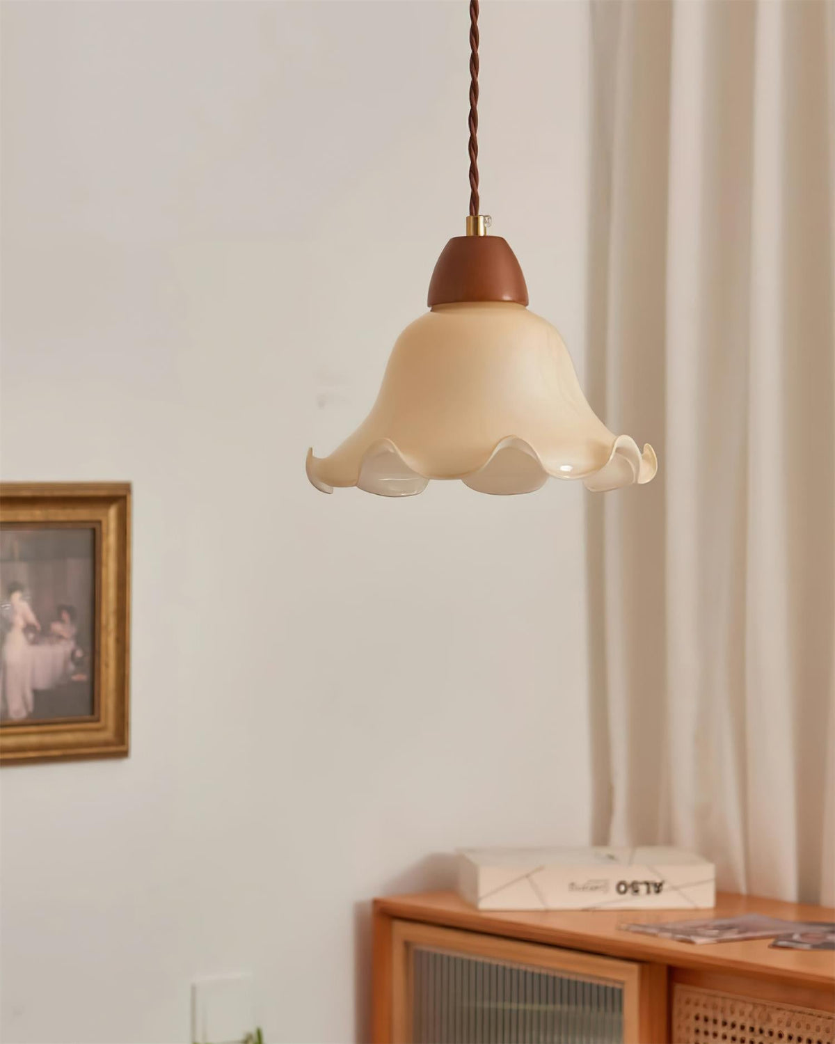 Lorrenena Glass Pendant Light-Moonnatur