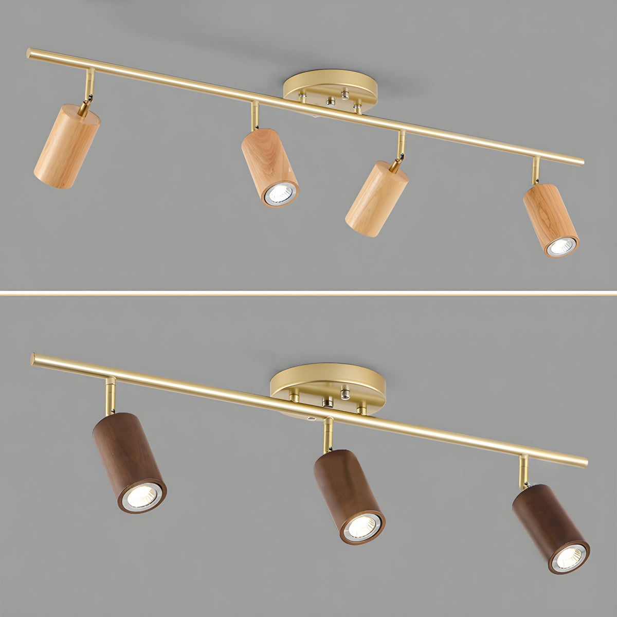 Garrowella Wood Ceiling Light-Moonnatur