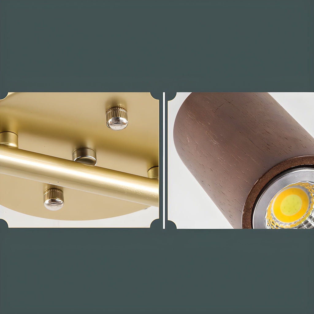 Garrowella Wood Ceiling Light-Moonnatur