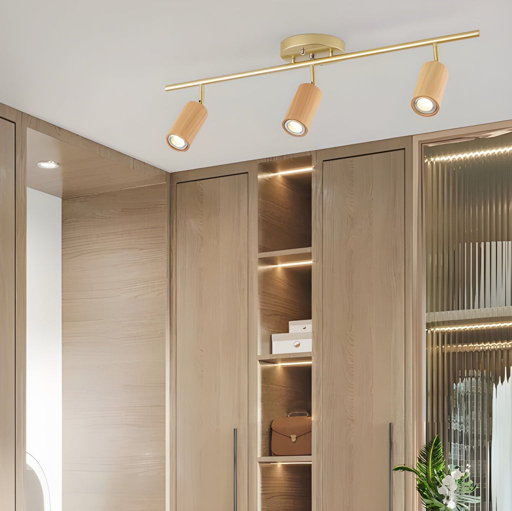 Garrowella Wood Ceiling Light-Moonnatur