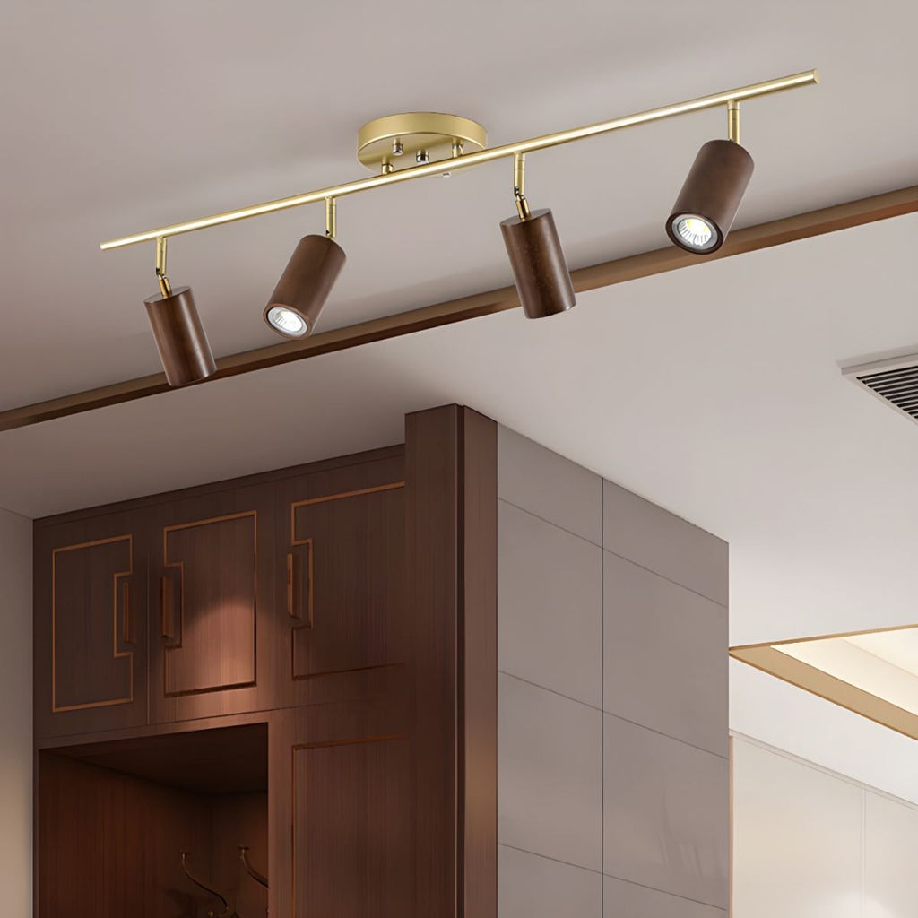 Garrowella Wood Ceiling Light-Moonnatur