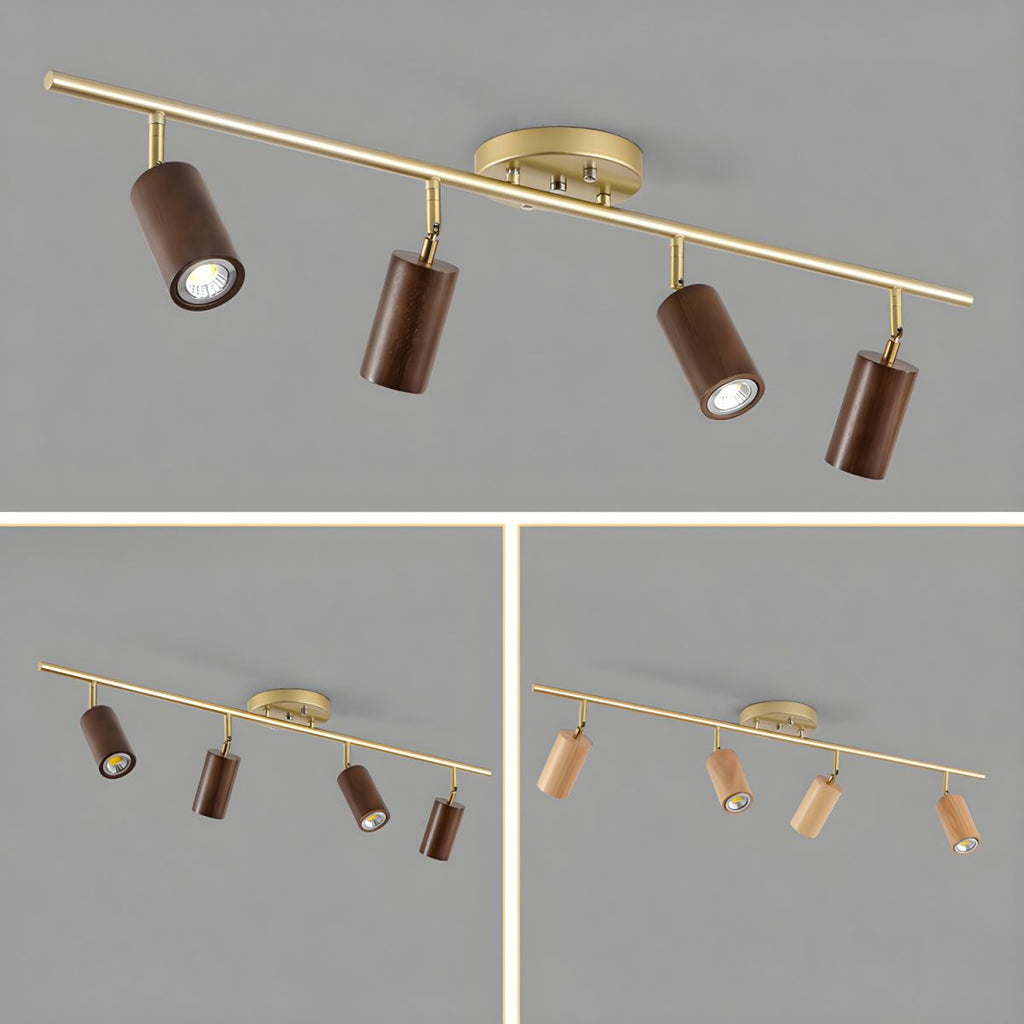 Garrowella Wood Ceiling Light-Moonnatur