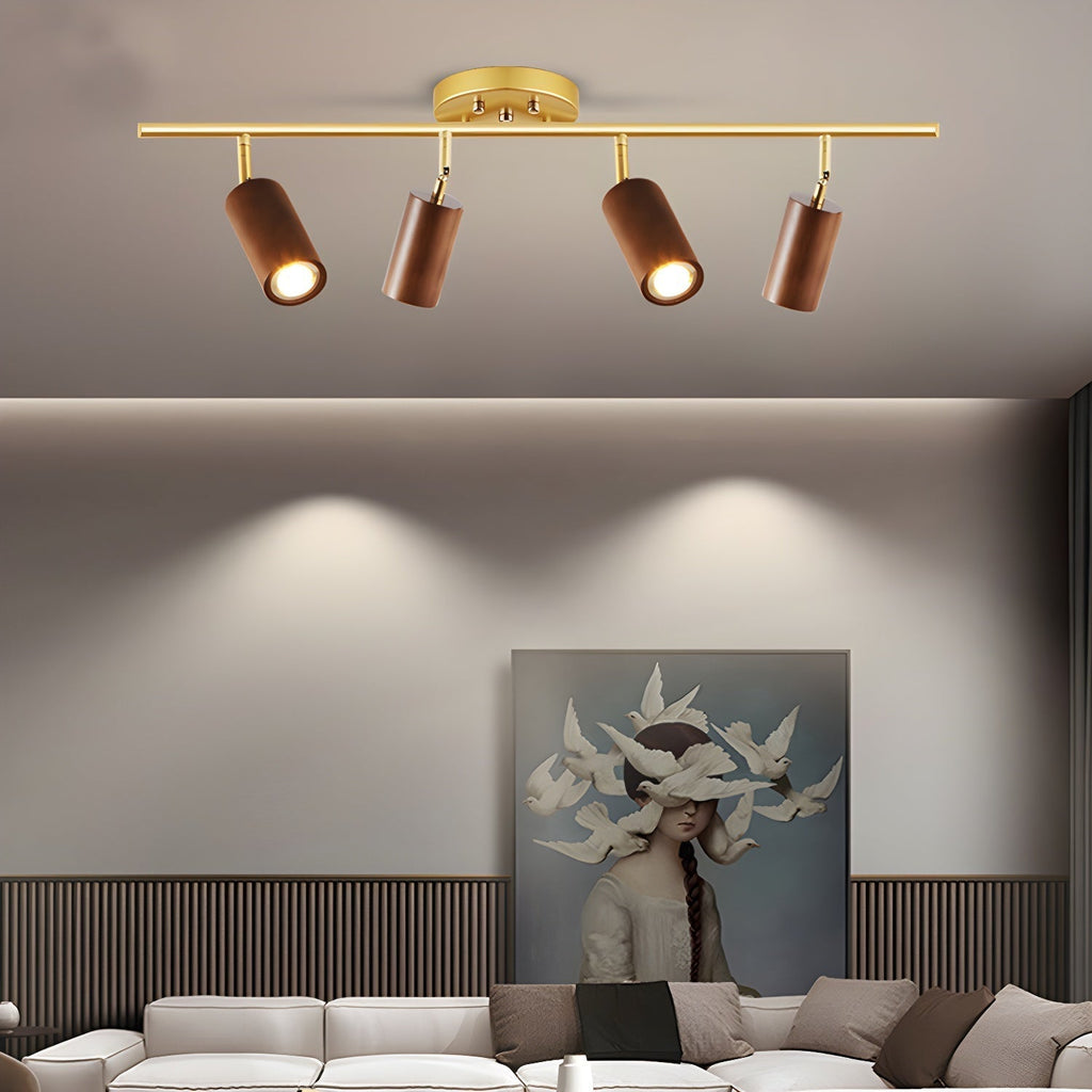 Garrowella Wood Ceiling Light-Moonnatur