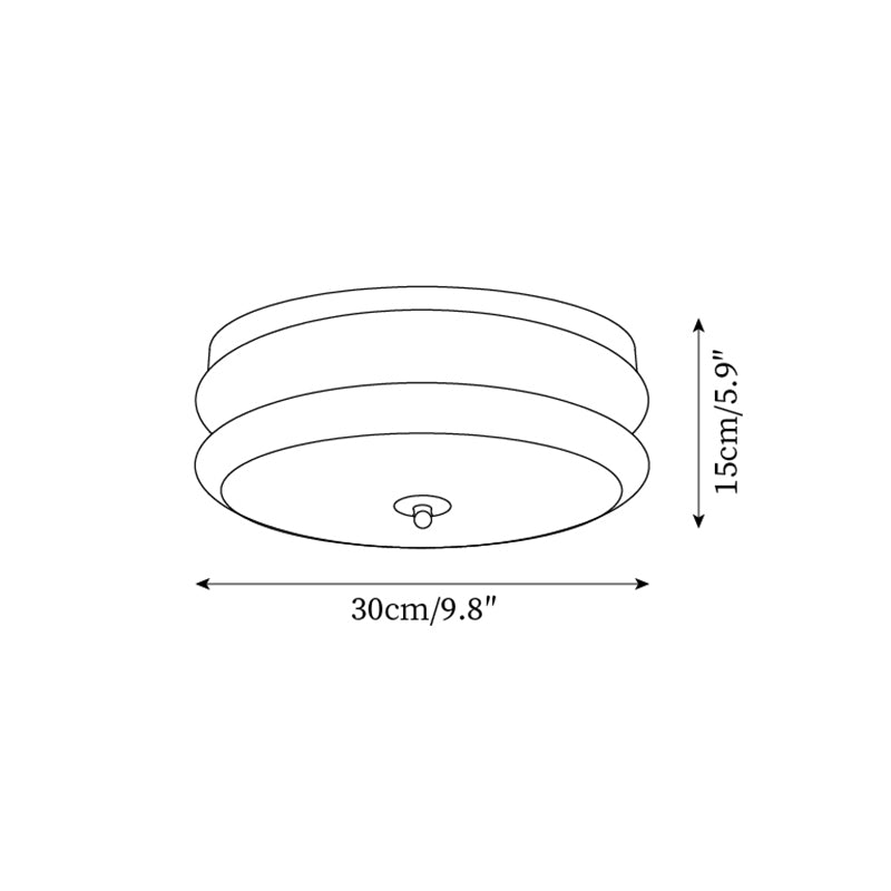 Grenelford Glass Ceiling Light-Moonnatur