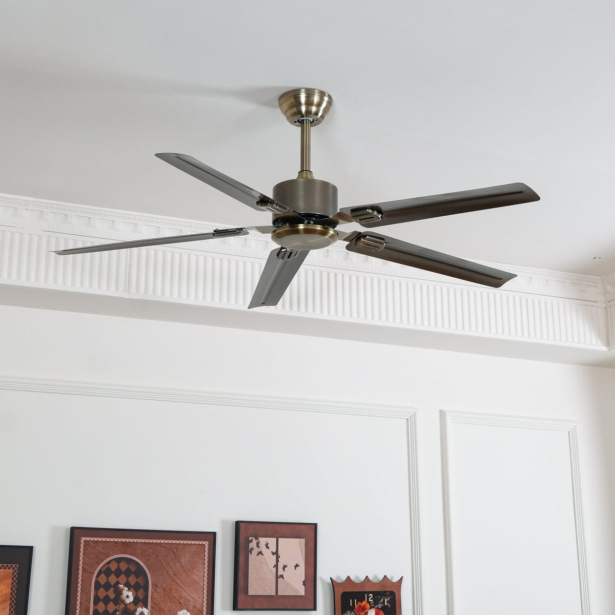 Drenune Stainless Steel Ceiling Fan-Moonnatur