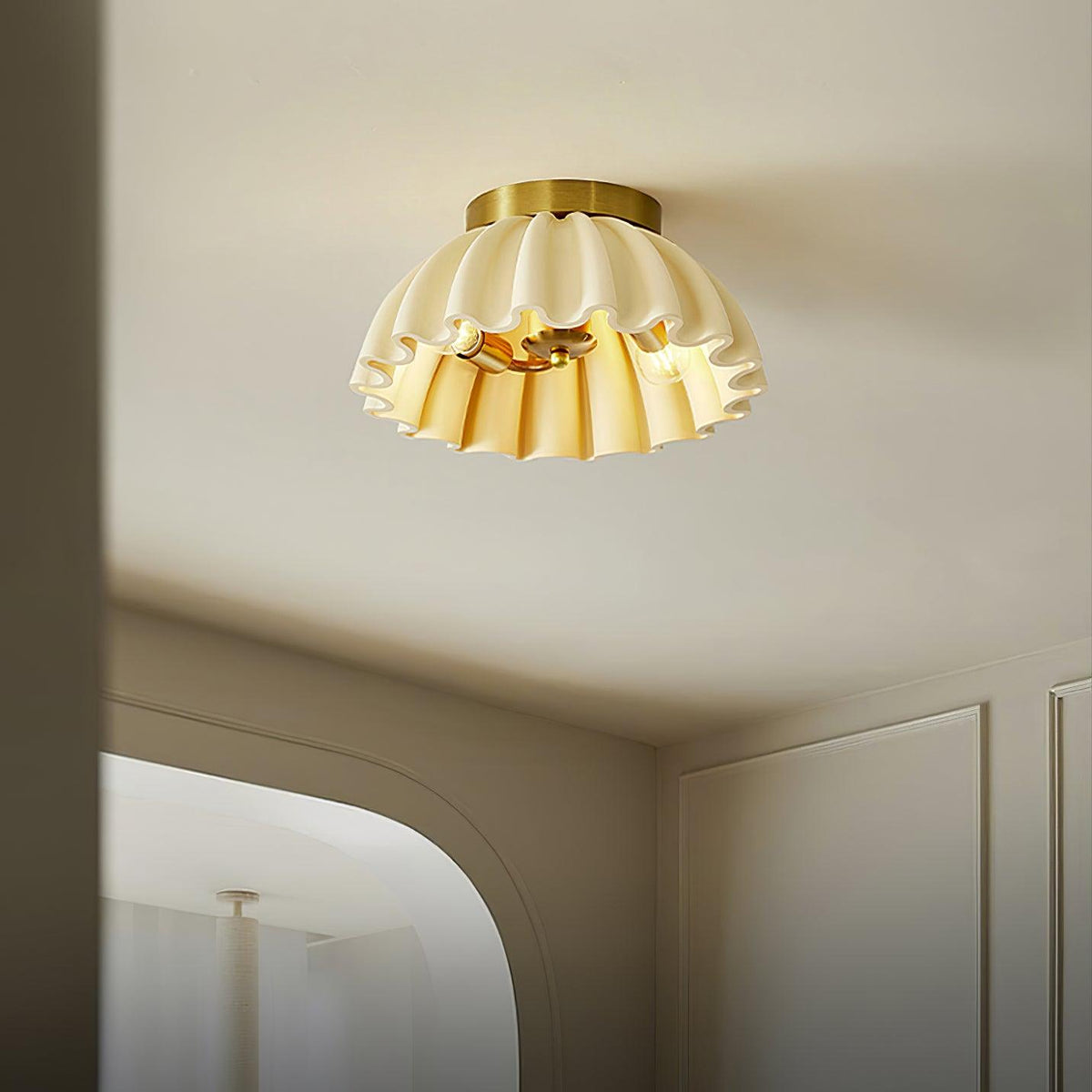 Mardenena Metal Ceiling Light-Moonnatur